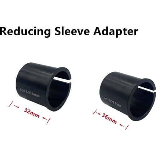 Bike Reducing Sleeve Spacer Aluminum Alloy Bicycle Handlebar Parts Bike Handlebar 28.6mm To 31.8mm Bar Bore Adapter