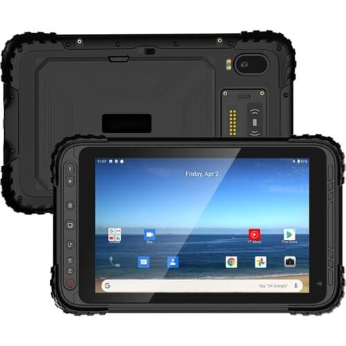 Original KB8 Rugged Tablet 8 Inch IP67 Waterproof NFC GNSS F9P RTK GPS MSM8953 4GB RAM 128GB ROM Industrial Vehicle Mapping PC