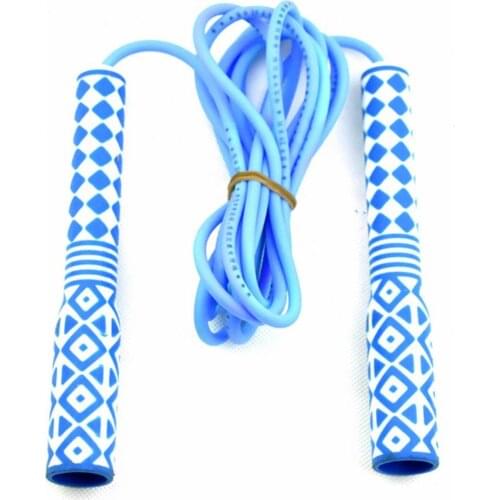 Jump Rope Adjustable Length Smooth Rotation Sporting Goods Rubber Wear-Resistant Exercise Jump Rope for Men Adjustable Length S