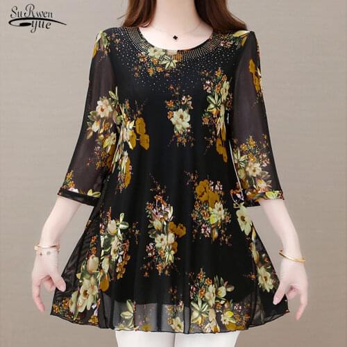 2021 New Autumn Lantern Long Sleeve Chiffon Shirt Female Office Solid V Neck Blouse Women Plus Size Ladies Pullovers Tops 11081