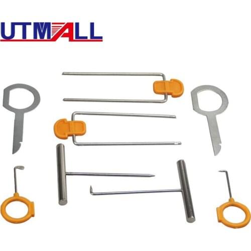 12pcs/set Car Audio door removal tool sticker For Mercedes w204 mazda 6 mini cooper vw polo seat leon golf 4 passat b5 lifan kia