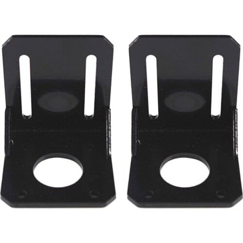 2pcs 57mm Stepper Motor Bracket Assembly L Bracket L-type Suitable For Nema 17 / Nema 23 Stepper Motor