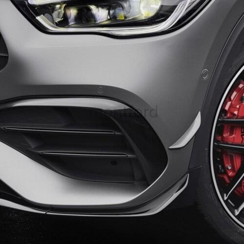 5Pcs Front Bumper Lip for Mercedes Benz 2020-2024 GLA H247 GLA200 GLA250 GLA35 GLA45 AMG LINE Splitter Canards Air Vent Cover