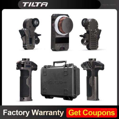 TILTA WLC-T03 Nucleus-M Wireless Follow Focus Lens Control System Nucleus M for 3-Axis Gimbal for Arri RED Tilta Max DJI RONIN S