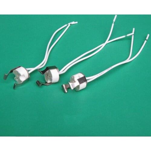 MR16 Lamp Holder with Clip Durable Fixed Spotlight Base Socket 100PCS