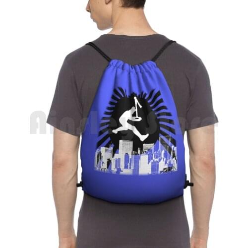 Scooter City Backpack Drawstring Bag Riding Climbing Gym Bag Fun Cool Trottinette Sympa Freestyle Sport Trotinette Kit De