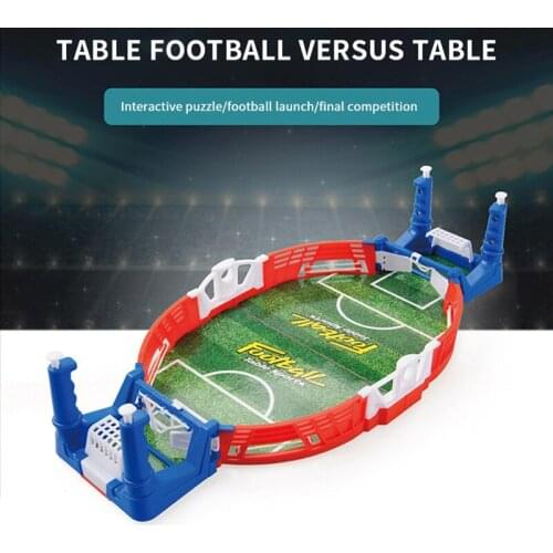 Mini Table Football Toys kids Soccer Match Game Double Table Battle Interactive Educational Puzzle boys Play Ball Toys Gifts