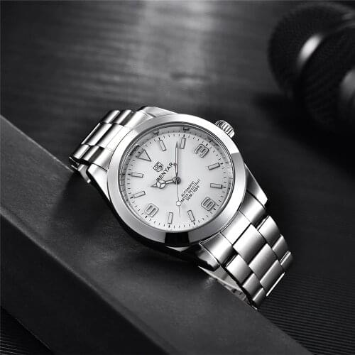 2021 BENYAR DESIGN New Mens Automatic Mechanical Watch Luxury Business Sports Watch 50m Waterproof Watch Relogio Masculino