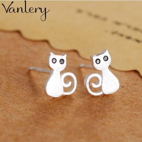 New Arrivals Korean Style Cat Earrings For Women Lady Bridal Earrings Girls Gifts Pendientes Brincos 2021