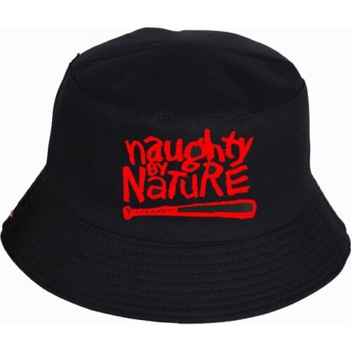 Fashion hats Naughty By Nature Bucket Hats Summer pop harajuku Women Men fisherman hat Outdoor sunshade cap fishing hat