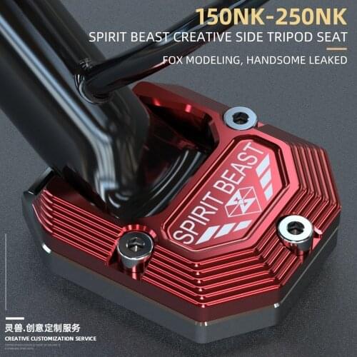 Spirit Beast Motorcycle Side Stand Cover for Cfmoto 150NK 250NK 400NK 650NK 650MT 650TR