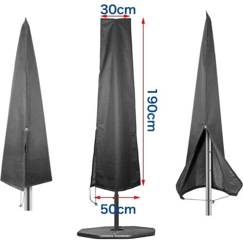 Garden Patio Outdoor Umbrella Dust Cover Rainproof and Waterproof Umbrella Cover