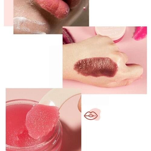 Scrub Lip Mask Exfoliating Anti-ageing Rich in Natural Nourish Effective Lip Care Film Lips Fine Repair Ingredients Lines C A3F0