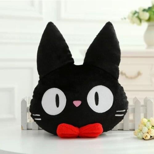 Kikis Delivery Service Plush Doll Black Cat JiJi PP Cotton Plush Pillow Stuffed Animals Peluche Brinquedos Plush Toy 35CM*27CM