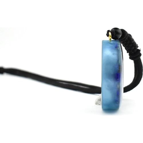 Sri Yantra Geometry Energy Necklace Crystal Orgone Pendant Sacred Jewelry