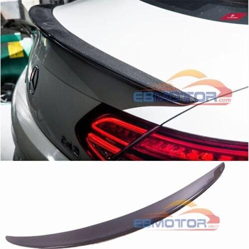 Real Carbon Fiber Rear Wing Spoiler for Mecerdes Benz W205 Coupe 2Door C180 C200 C250 C300 C350 C63 AMG M159
