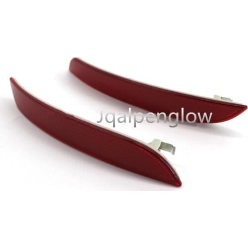 1Pair Left+Right Side Rear Bumper Reflector Light Lamp For BMW F01 F02 730LI 740LI 750LI 760LI 2008-2012