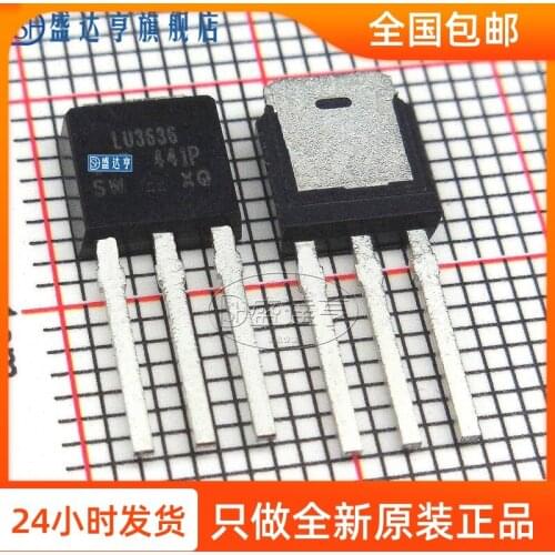 10Pcs/Lot IRLU3636PBF 50A 60V TO251 DIP MOSFET Transistor NEW Original In Stock