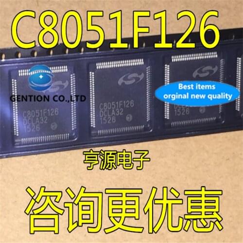 4Pcs C8051F126 C8051F126-GQR in stock 100% new and original