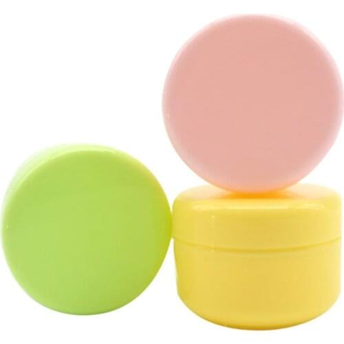 Free shipping 5pcs/lot 100ml PP colorful cosmetic cream jar, plastic empty jar container with good quality