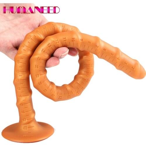60 Super Long Anal Dildo Butt Plug Prostate Massage Anus Dilator Vagina Masturbation Adults Sex Toys for Women BDSM Sex Products