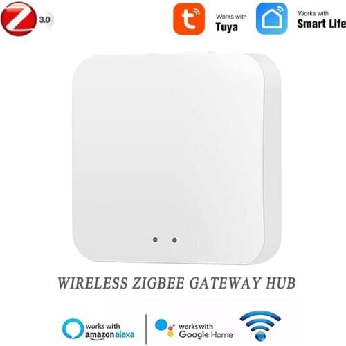 Tuya ZigBee3.0 Gateway Hub Smart Home Automation Module Via Tuya/Smart Life Wireless Remote Control Works With Alexa Google Home