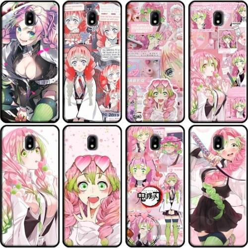 Mitsuri Kanroji Kimetsu no Yaiba Cover For Samsung Galaxy J1 J3 J4 J5 J6 J7 2016 2017 A3 A5 A6 A8 A9 J2 Core J8 2018 Cover