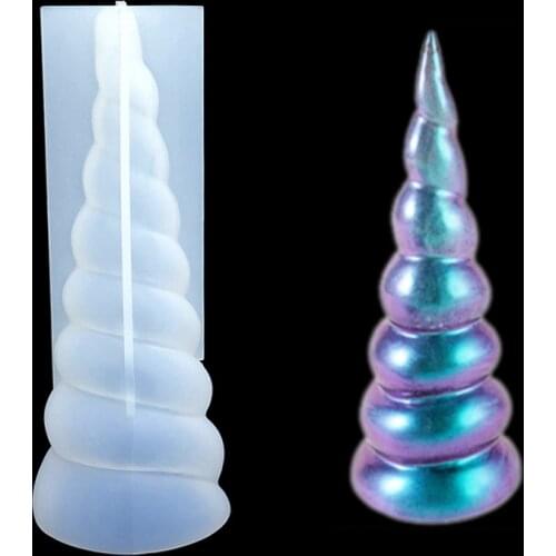 Unicorns Horn Silicone Mold Silicon Resin Mold Fondant Cake Decorating Tools