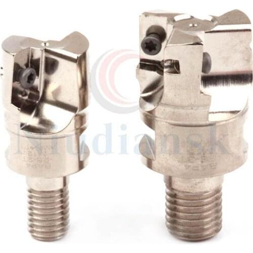 BAP4 Double/three-edged lock tooth antivibration milling cutter head High precision and hard Replaceable+APMT1604 Milling insert