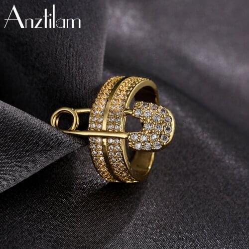 Hip Hop Iced Out Free Size Ring For Women Paved Setting Bling Zirconia Pin Rings Men Couples Finger Jewelry Free Shipping