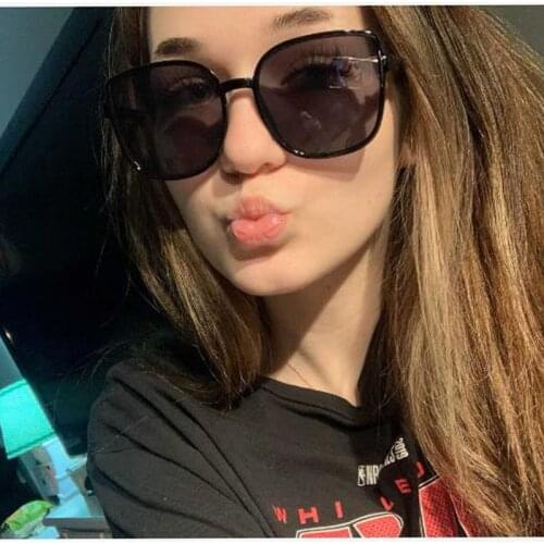 Fashion Colorful Reflective Mercury Sunglasses Oversize Round Frame Glasses Coated Outdoor Internet Celebrity Recommend Gafas