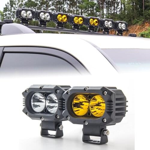 10-80V Motorcycle spotlights Car LED work lights for off-road Engineering Modified Super Bright Fog Lights for Truck SUV ATV