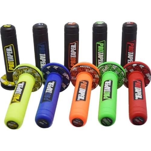10 color Handle MX Grip Pro Taper Grip Fit To GEL GP Motorcycle Dirt Pit Bike Rubber Handlebar Grip For PRO TAPER Free Shipping