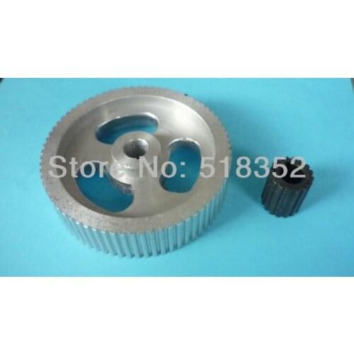 Aluminum Timing Gear Set Including Two Pieces(large and small) for EDM Wire Cut Machine Parts