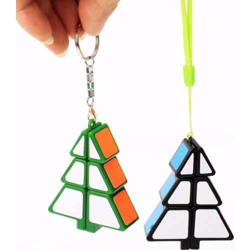 New Vesion ZCUBE Christmas Tree Cube 3x3x3 speed Puzzle Magic Professional Educational Cubos magicos Kid Toys as Christmas Gift