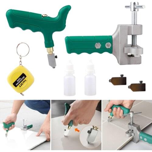 Glass Tile Opener Hand-Held Large Wheel Multi-Function Durable Roller Cutter SDF-SHIP