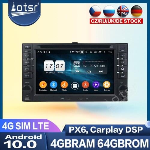 PX6 IPS Touch Screen Android 10.0 For KIA Cerato BT Car Multimedia Player Radio Tape Recorder Video Player WiFi GPS Navigation