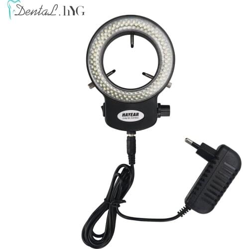 Adjustable 60 LED Ring Light illuminator Lamp For Industry Video Stereo Microscope Lens Camera Magnifier ZOOM