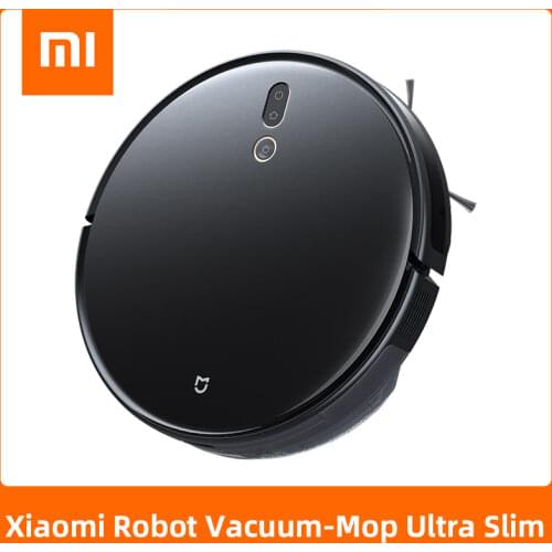 2021 XIAOMI MIJIA Ultra Slim Mi Robot Vacuum Cleaner Mop Sweeping Mopping APP Smart Planned Map Cyclone Suction Dust For Home