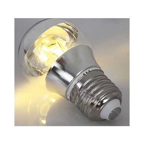 Modern Chrome Lamp bubble 3 w / 5 w / 7 w E27 / E14 Shadowless Medical Semi-plated Mercury Light Half Plating Light Source
