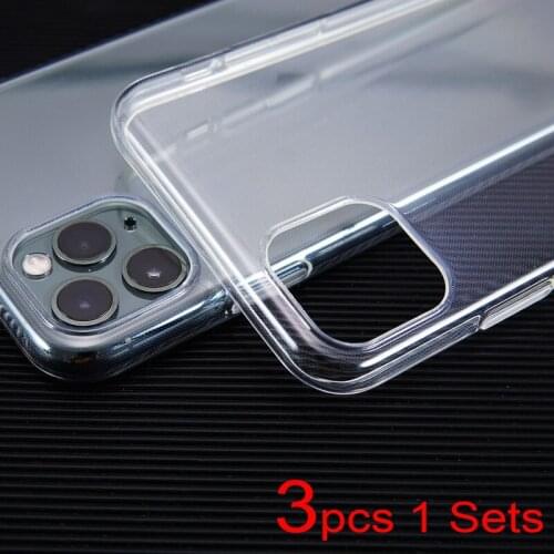 Ultra Thin Slim Transparent Soft TPU Phone Case for IPhone 7 8 Plus 11 Pro XS Max X XR 6s Plus SE 2020 High Quality Clear Case