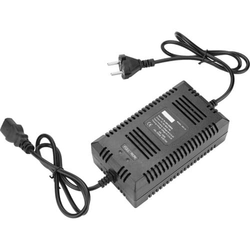 110-240V Electric Bicycle Charger 3 Pins/XLR/DC Connector EU Plug 36V 1.8A Battery Intelligent Charger for Electric Bike E-bike