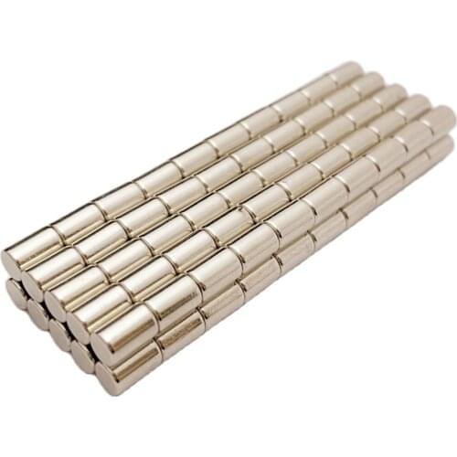 100pcs/pack ,Dia4x6mmWhole Sales Brand New Disc Rare-earth Neodymium Strong Permanent Magnet