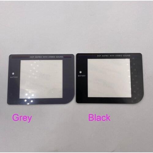 50pcs Plastic DMG-01 Play It Loud Dark Grey Replacement Screen Lens Pretector for Nintendo Gameboy Original System