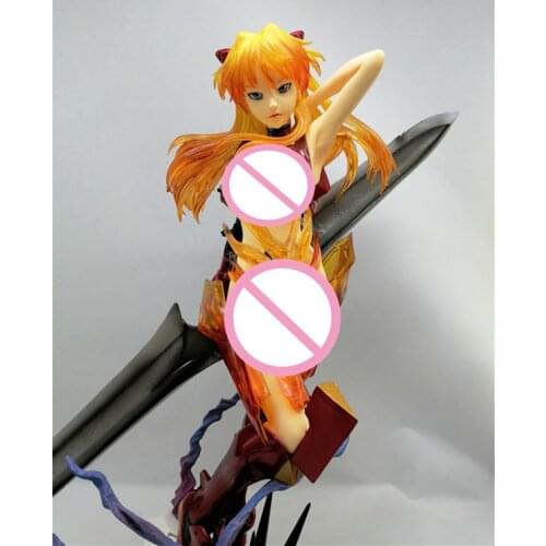 Asuka Langley Soryu 1/4 naked anime figures
