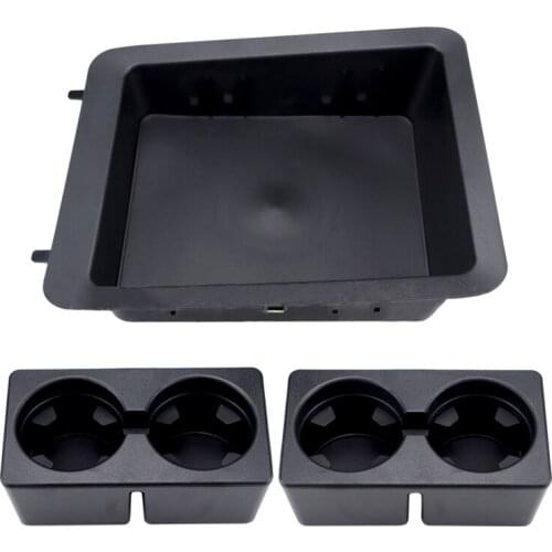 Car Center Console Tray Cup Holder Insert Assembly for Chevrolett Chevyy GM C 2007-2013 22860866 15828147 15855168 25793645