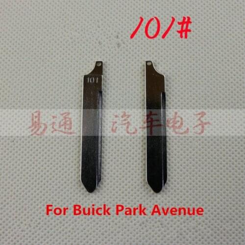 Car key blade number 101 fits Buick Park Avenue ,car blank key is for flip key remotes