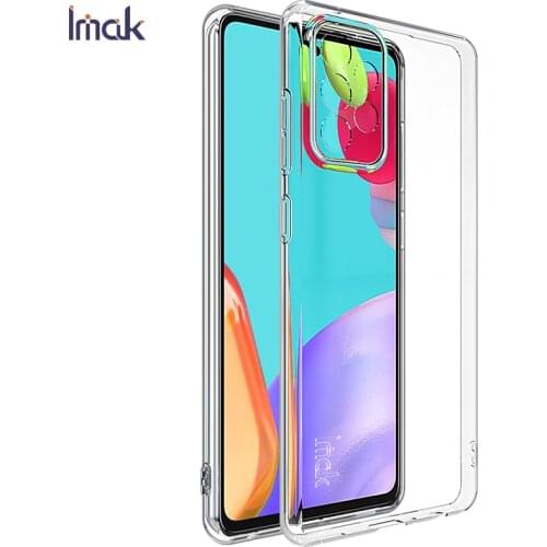 TPU Case for Samsung A52 5G IMAK UX-5 Soft Transparent Slim Phone Shell Silicone Back Cover Case for Samsung Galaxy A52 5G 4G
