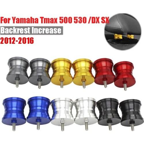 For Yamaha Tmax 500 530 DX SX Tmax530 Tmax500 2012-16 Motorcycle Seat Cushion Increase Pad Heighten Backrest Back Rest Accessory