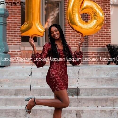 Коктейльные платья Eeqasn China At AliExpress